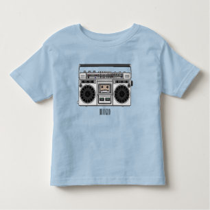 Radio cartoon illustration  toddler T-Shirt