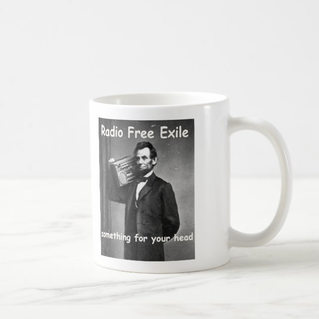 radio free exile coffee mug (Right)