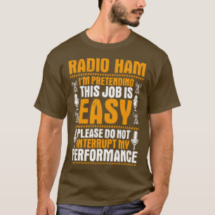 Radio Ham Amateur Radio Operator Ham Radio (17)  T-Shirt
