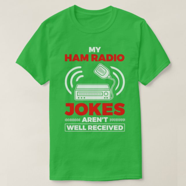 Radio Ham Radio  T-Shirt (Design Front)