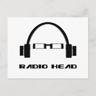 Radio Head Postcard
