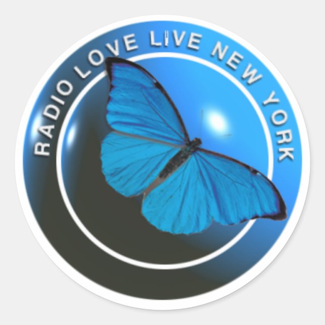 Radio Love Live Sticker (Front)