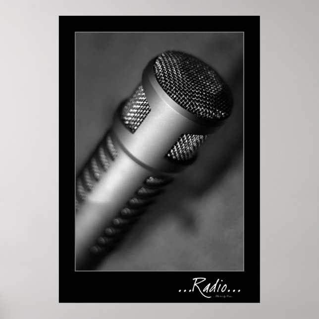 RADIO: Microphone Poster (Front)