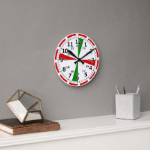 Radio Room Clock CW Alarm Signal