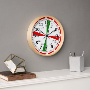 Radio Room Clock CW Alarm Signal