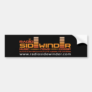 Radio Sidewinder Bumper Sticker