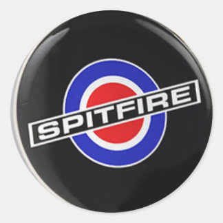 Radio Spitfire Merchandize Classic Round Sticker