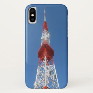 Radio TV Broadcast Tower iPhone X Case