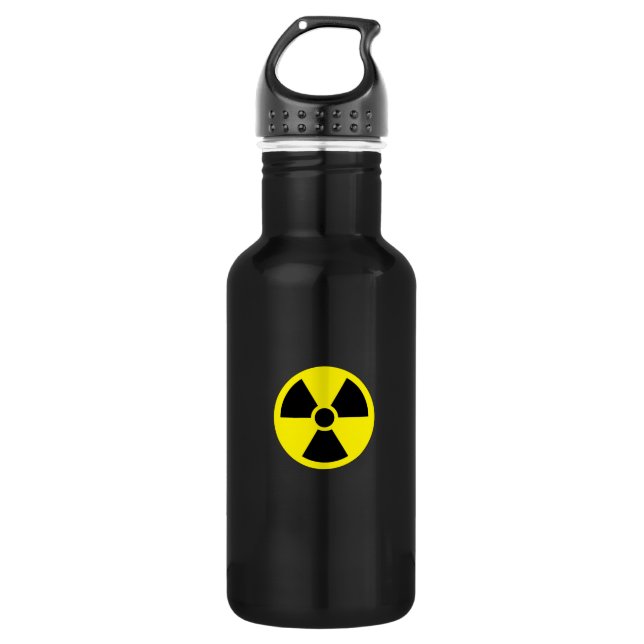 radioactive 532 ml water bottle (Front)