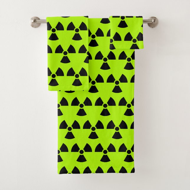 Radioactive Bath Towel Set (Insitu)