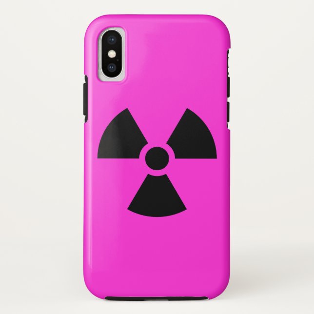 Radioactive Case-Mate iPhone Case (Back)