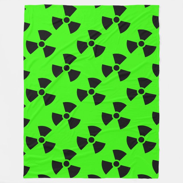Radioactive Fleece Blanket (Front)