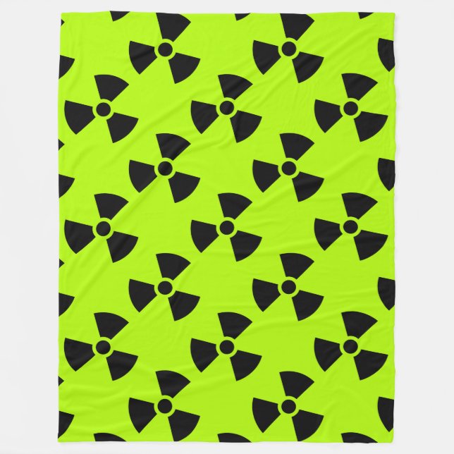 Radioactive Fleece Blanket (Front)