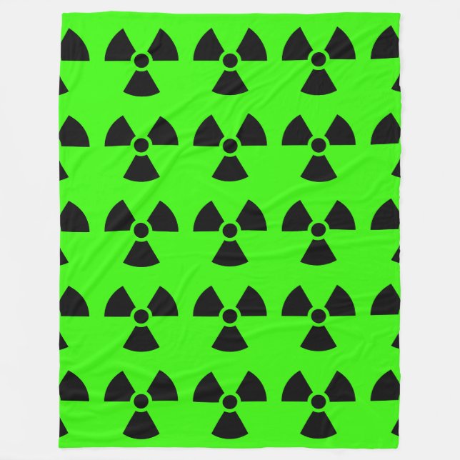 Radioactive Fleece Blanket (Front)