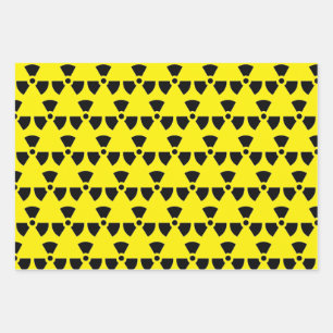 Radioactive gift paper