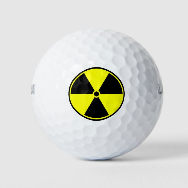 RADIOACTIVE GOLF BALLS (Front)