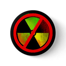 Radioactive Grunge No-Nukes Symbol