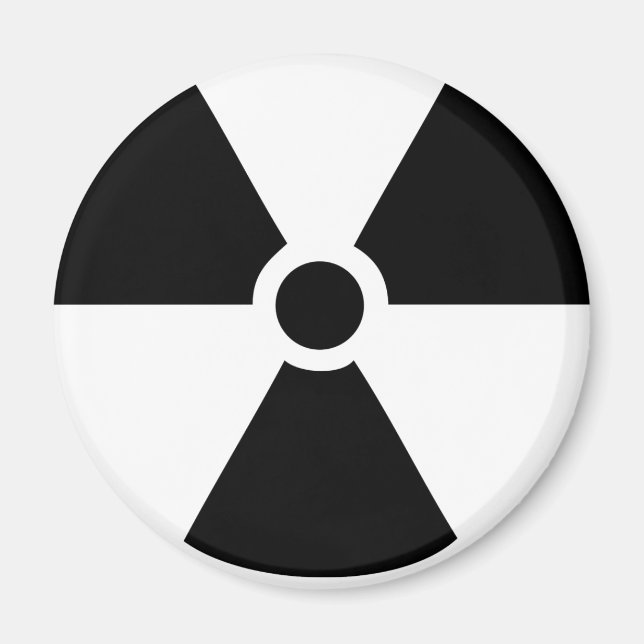 radioactive icon magnet (Front)