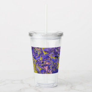 Radioactive Marble Acrylic Tumbler