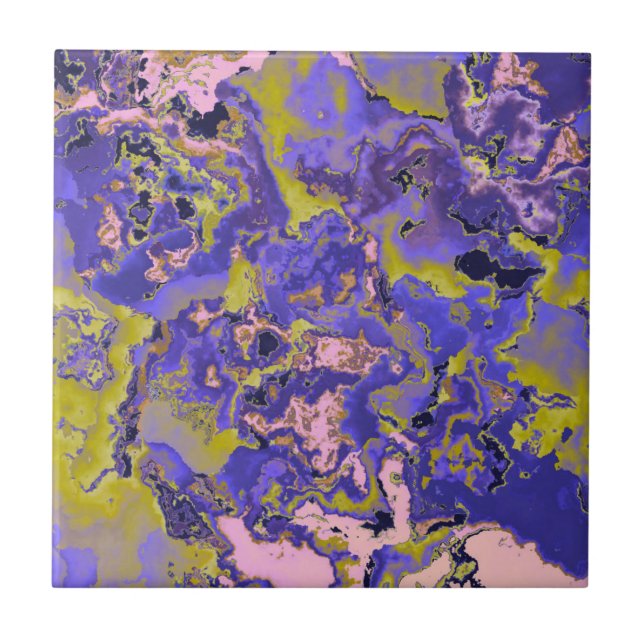 Radioactive Marble Ceramic Tile (Front)