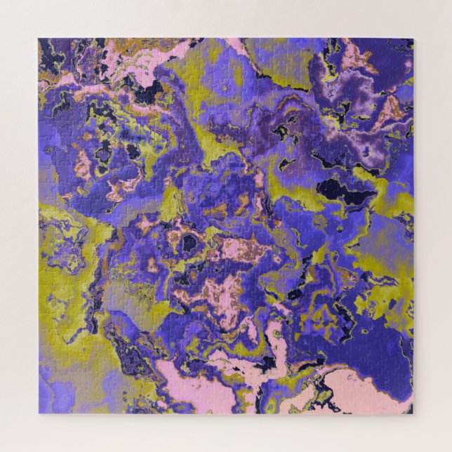 Radioactive Marble Jigsaw Puzzle (Vertical)