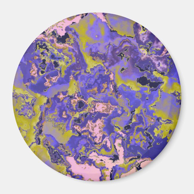 Radioactive Marble Magnet (Front)