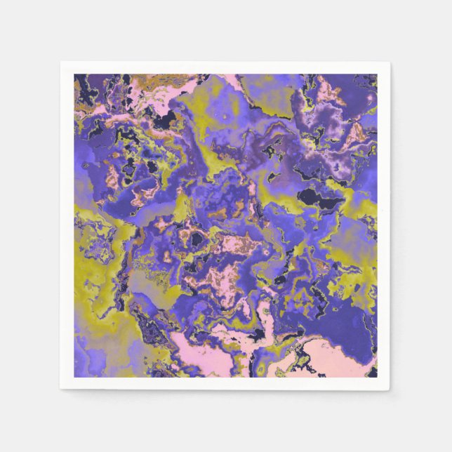 Radioactive Marble Napkin (Front)