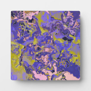 Radioactive Marble Plaque