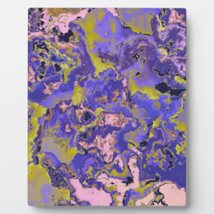 Radioactive Marble Plaque