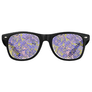 Radioactive Marble Retro Sunglasses