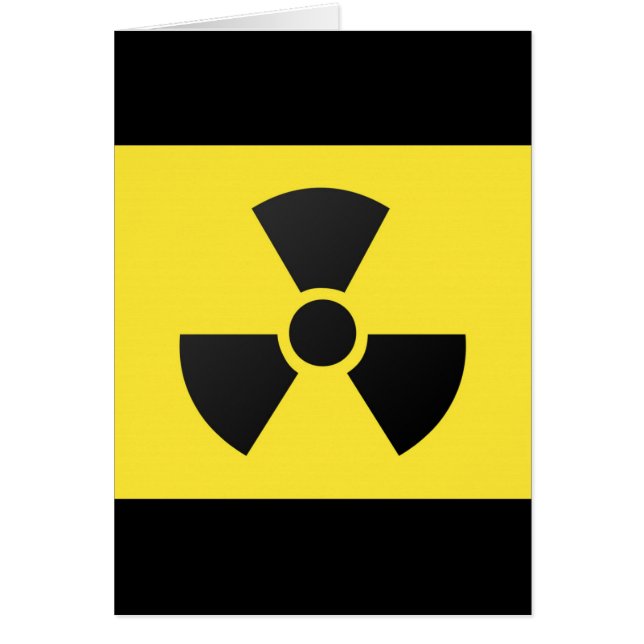 Radioactive Sign (Front)