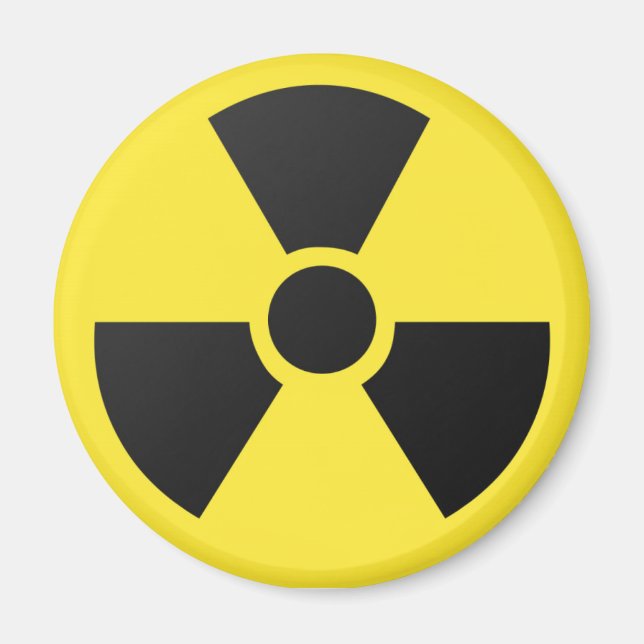 Radioactive Sign Magnet (Front)