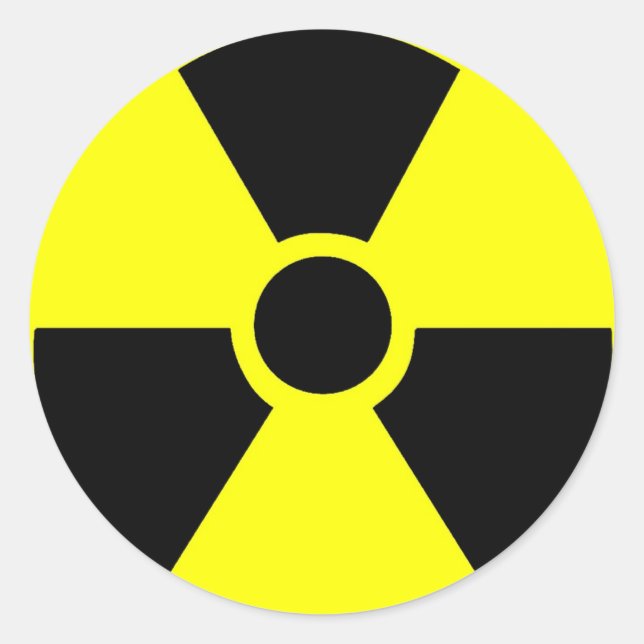 radioactive sticker (Front)
