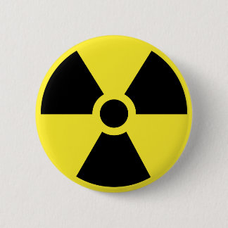 Radioactive Symbol Button