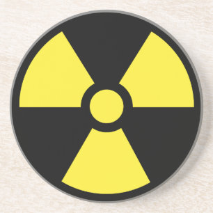 Radioactive Symbol Coaster