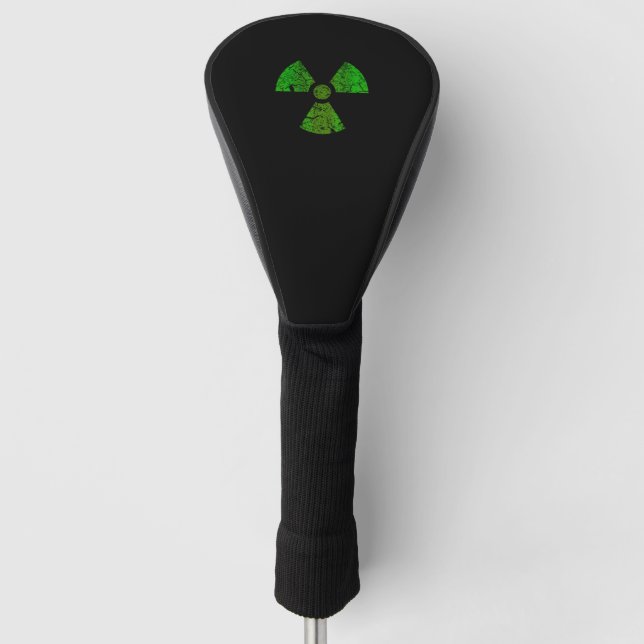 Radioactive Symbol Golf Head Cover (Front)