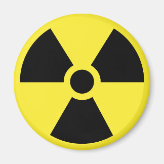 Radioactive Symbol Magnet