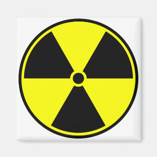 Radioactive Symbol Magnet