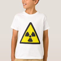 Radioactive Symbol Warning Triangle
