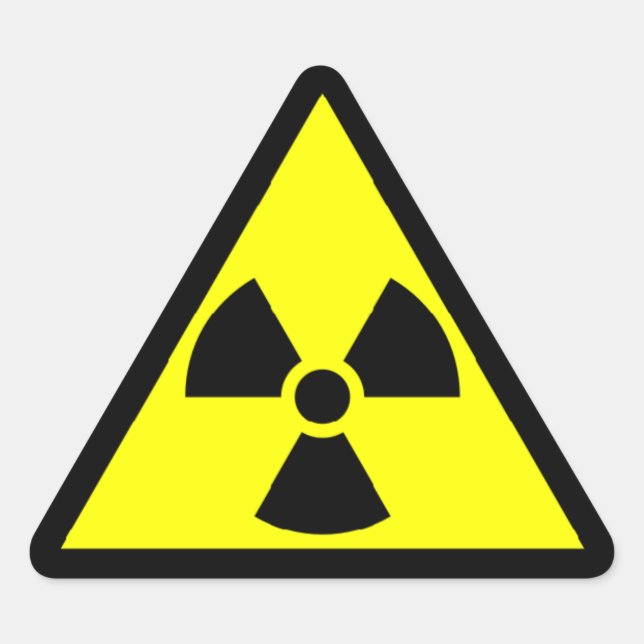 RadioActive Warning Sticker (Front)