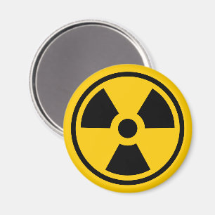 Radioactivity Warning Magnet
