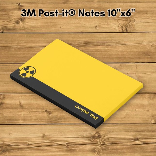 Radioactivity Warning Post-it Notes (Creator Uploaded)
