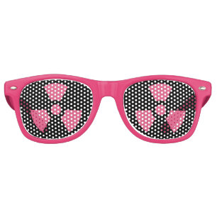 Radioactivity Warning Retro Sunglasses