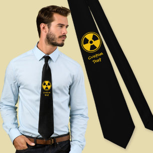 Radioactivity Warning Tie