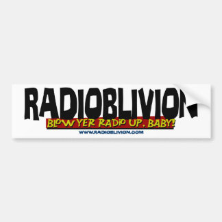 RadiOblivion - Blow Up Bumper Sticker