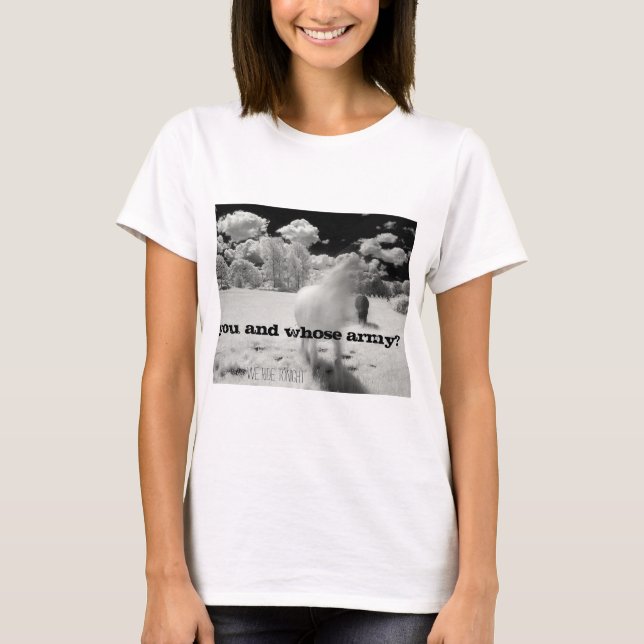 Radiohead You and Whose Army? T-Shirt (Front)