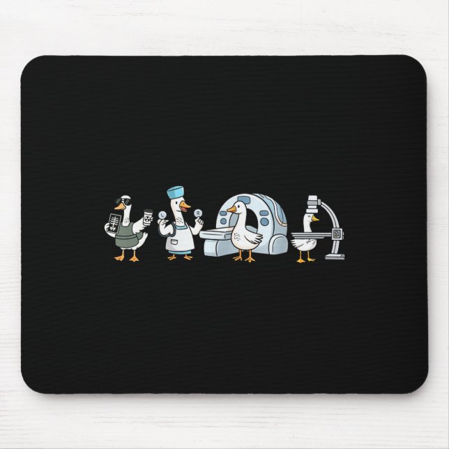 Radiologic Technologist Goose Radiology X-ray Radi Mouse Pad (Front)