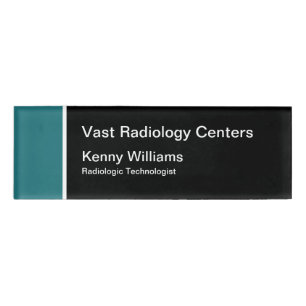 Radiologic Technologist Name Tag