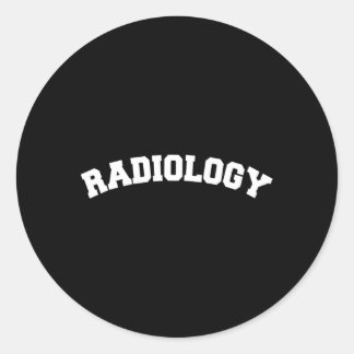 Radiologic Technologist Rad Tech Xray Classic Round Sticker