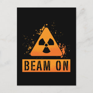 Radiologist Beam On Rad Tech Radiology X-Ray Xray Holiday Postcard